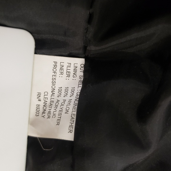 Michael Michelle Leather Jacket Size Medium - Picture 3 of 4